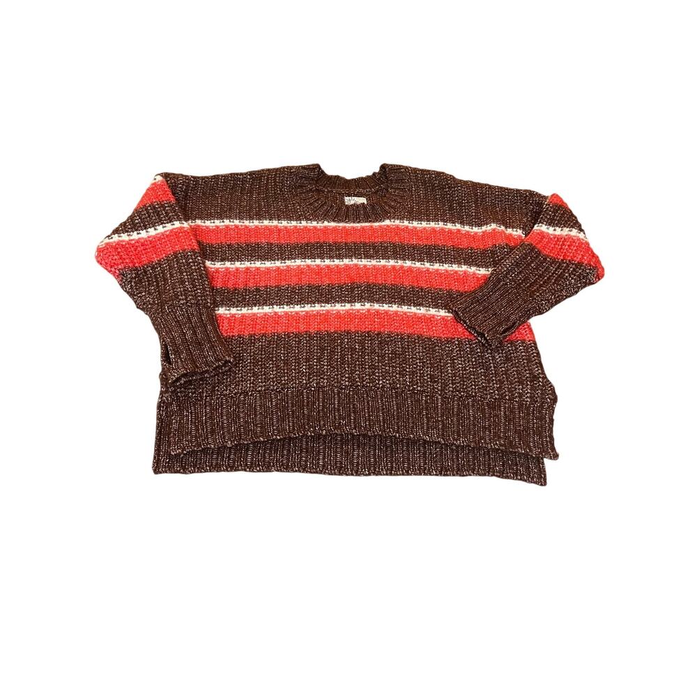 Aerie Offline striped pullover knit sweater Size Medium Oversized